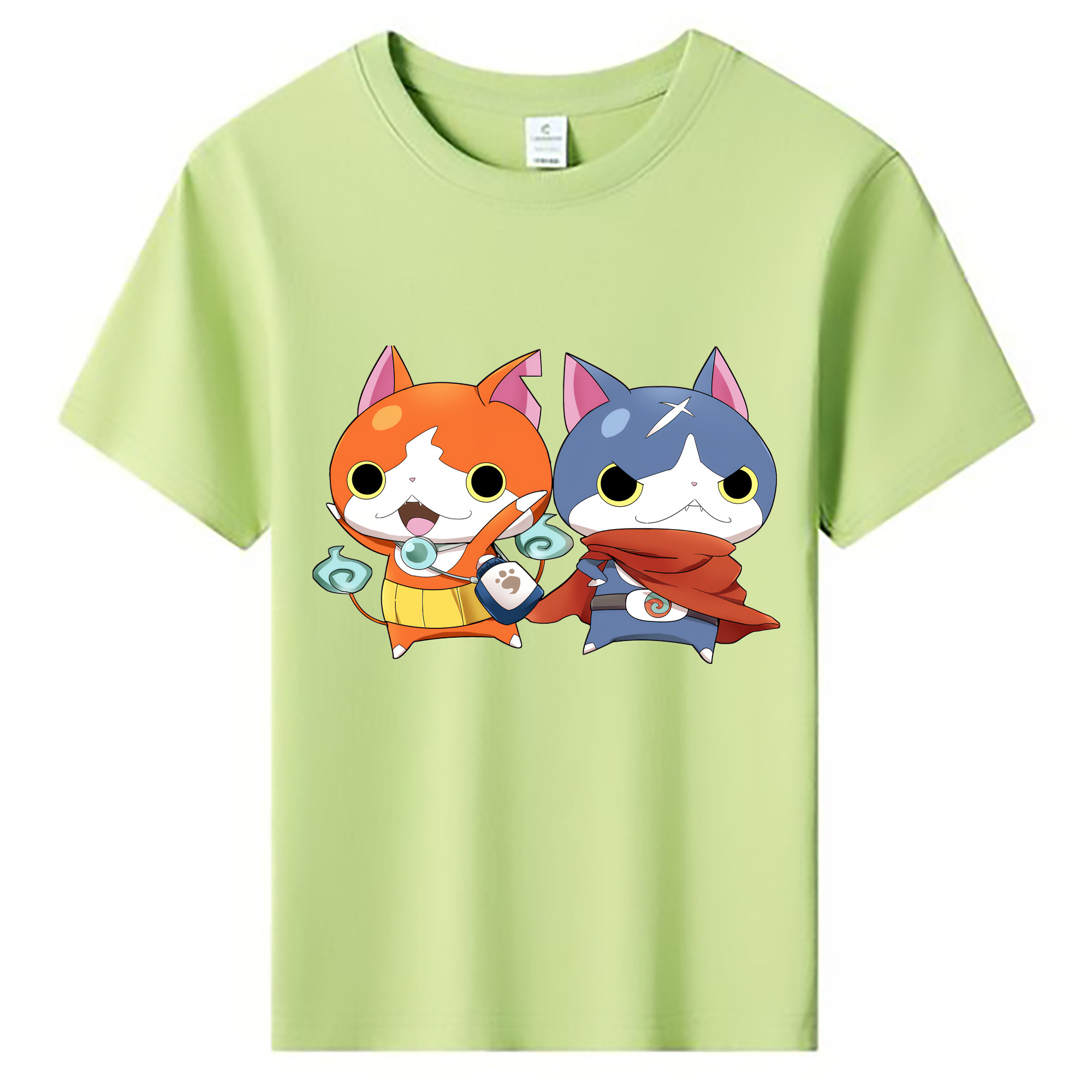 （画像用） 妖怪ウォッチ Yo-kai Watch 綿100％キッズTシャツ（フロントプリント）